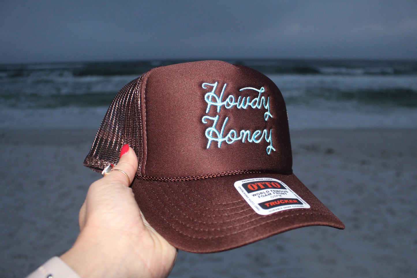 Howdy Honey - Brown Otto Trucker Hat