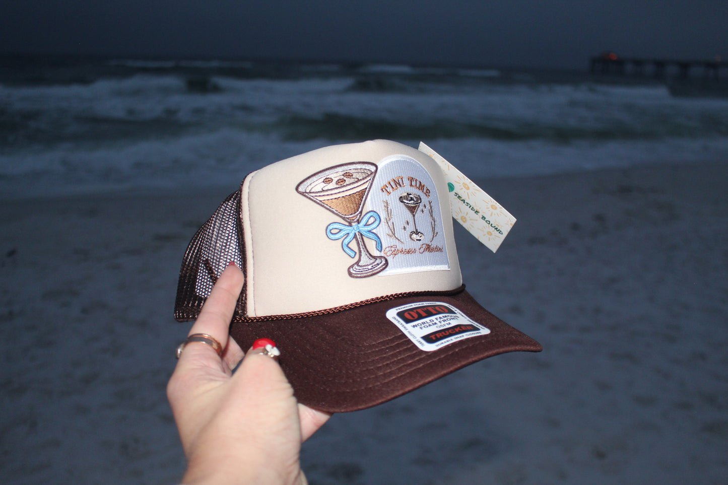 Espresso Martini Theme- Brn/Tan/Brn Otto Trucker Hat