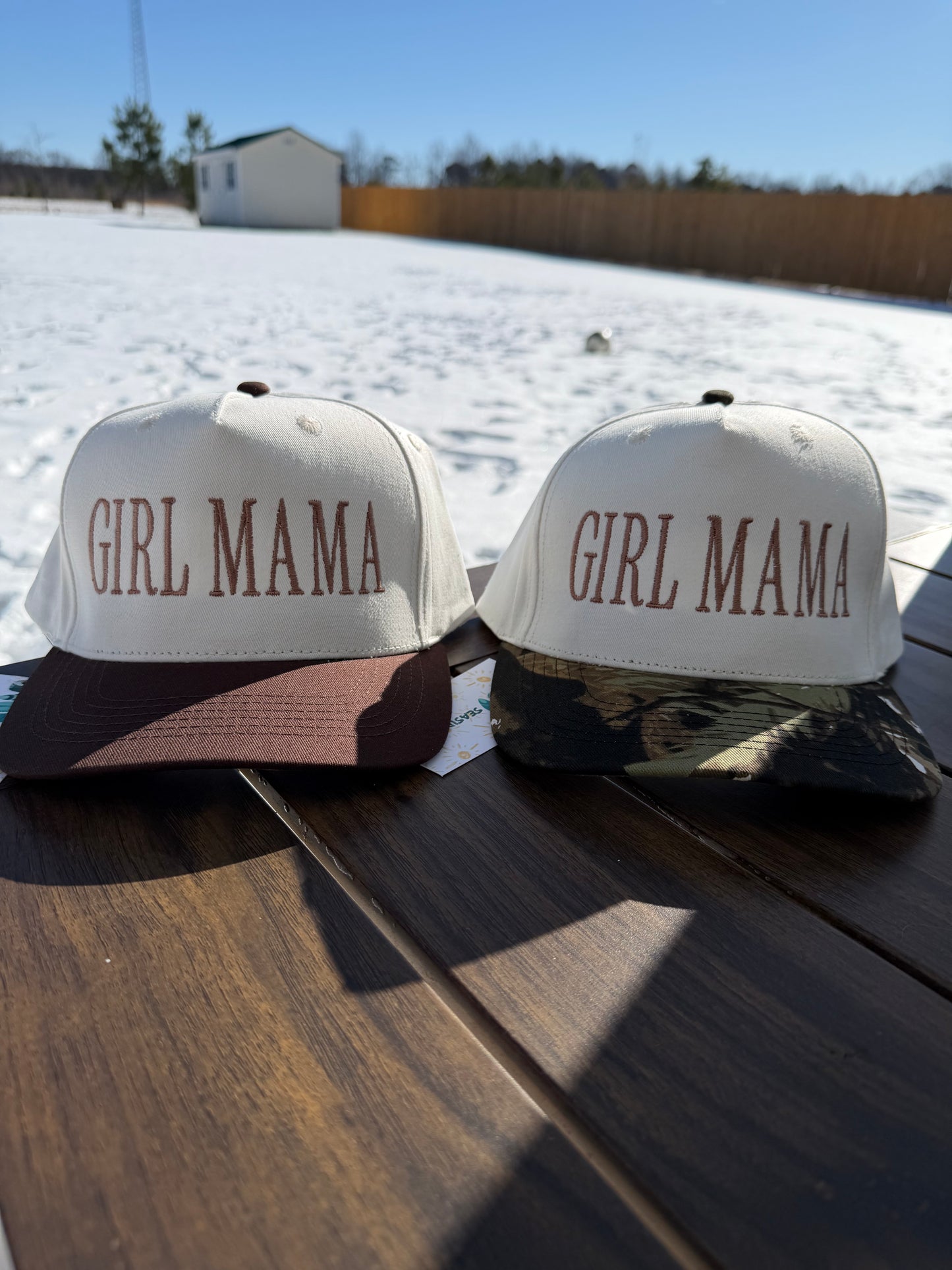 Girl Mama - Brown Hat