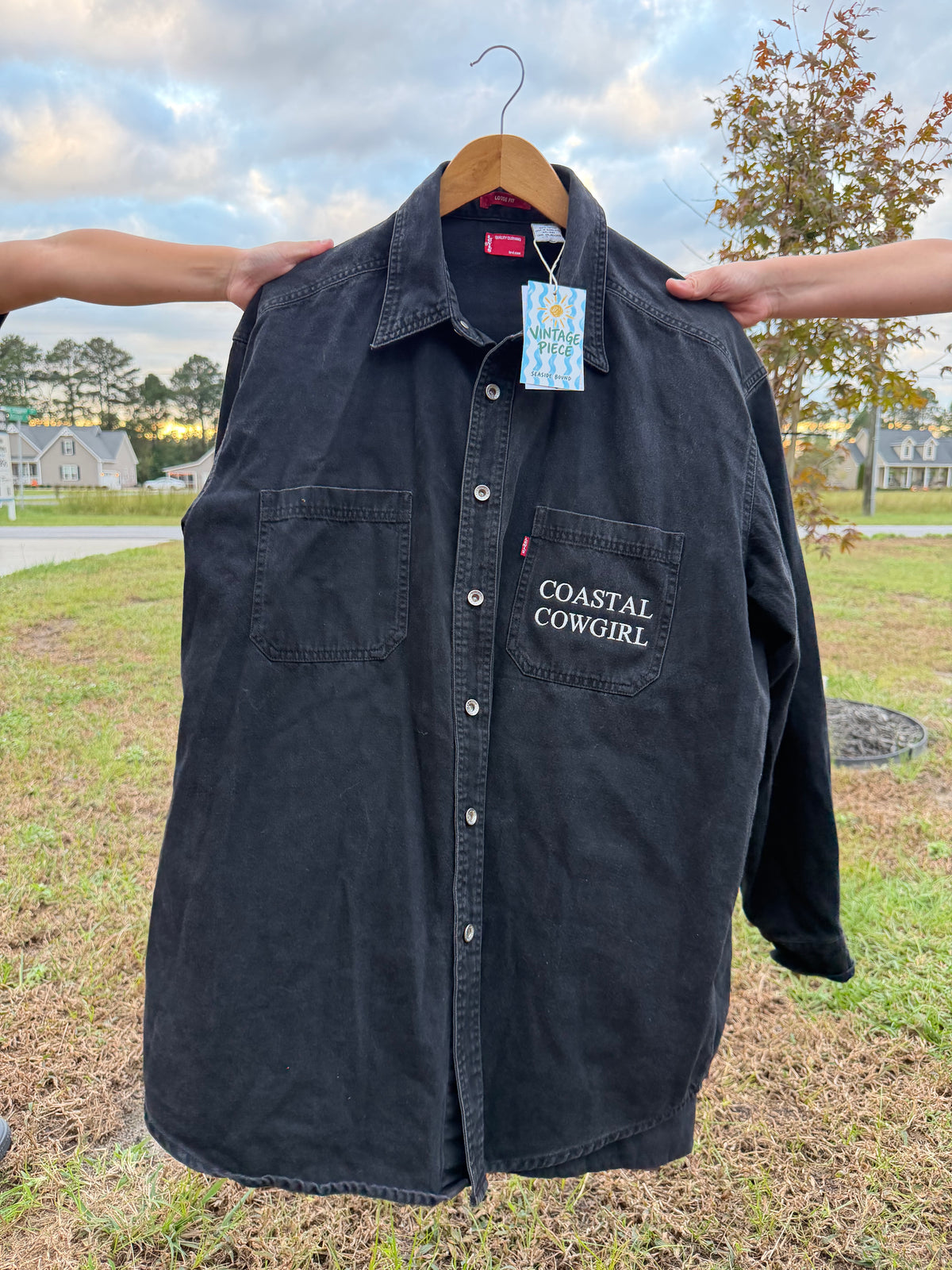 Black Levi Coastal Cowgirl Button Down