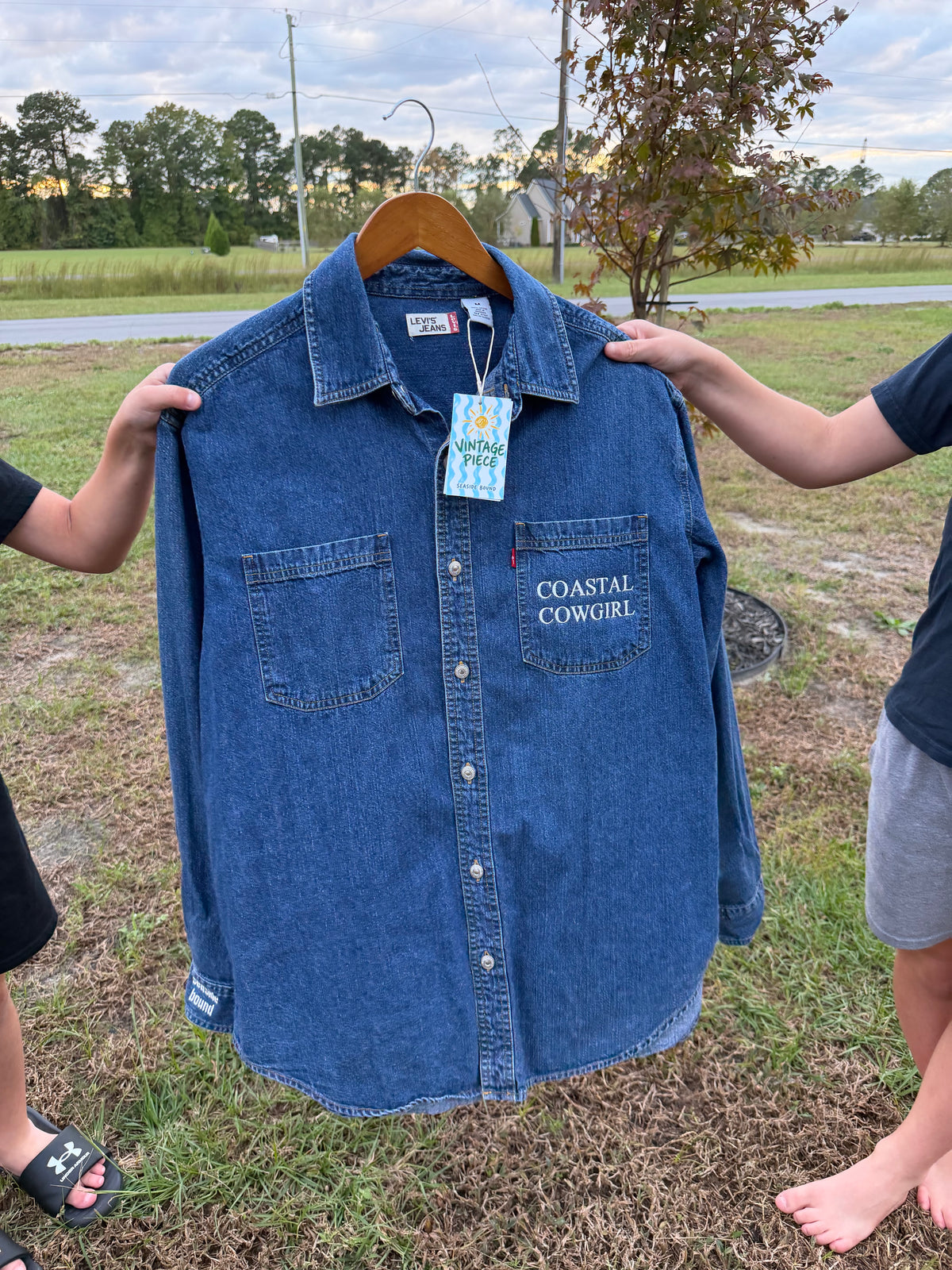 Vintage Levi Coastal Cowgirl Button Down