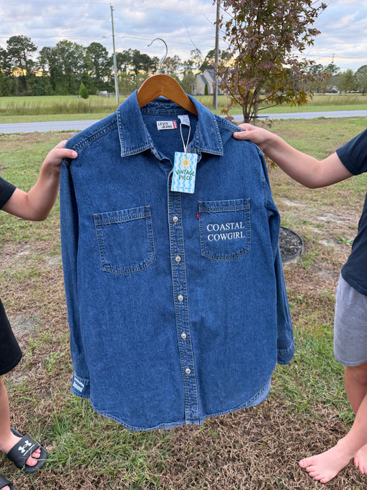 Vintage Levi Coastal Cowgirl Button Down