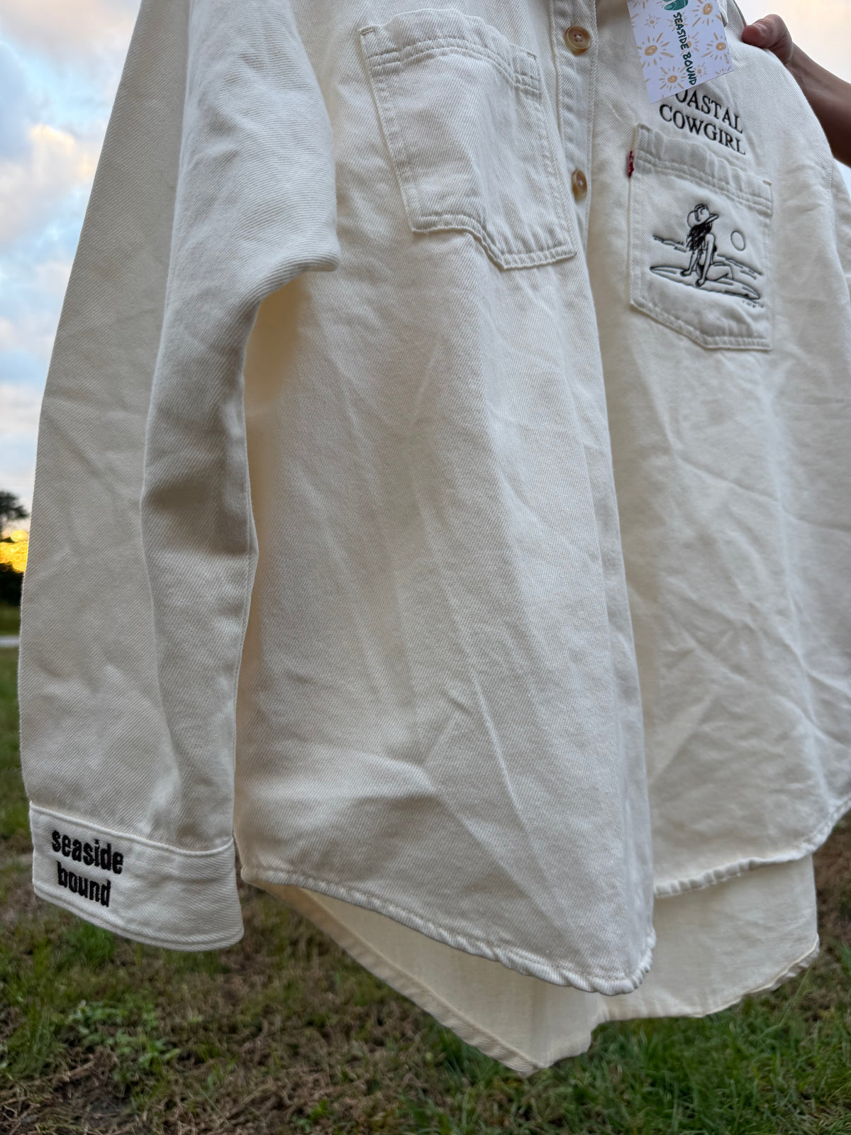 Levi Coastal Cowgirl Custom Shacket