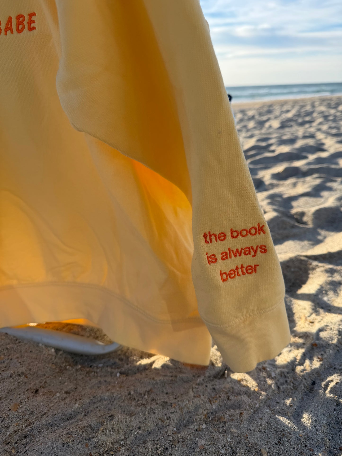 Salty Book Babe in Butter by Comfort Colors