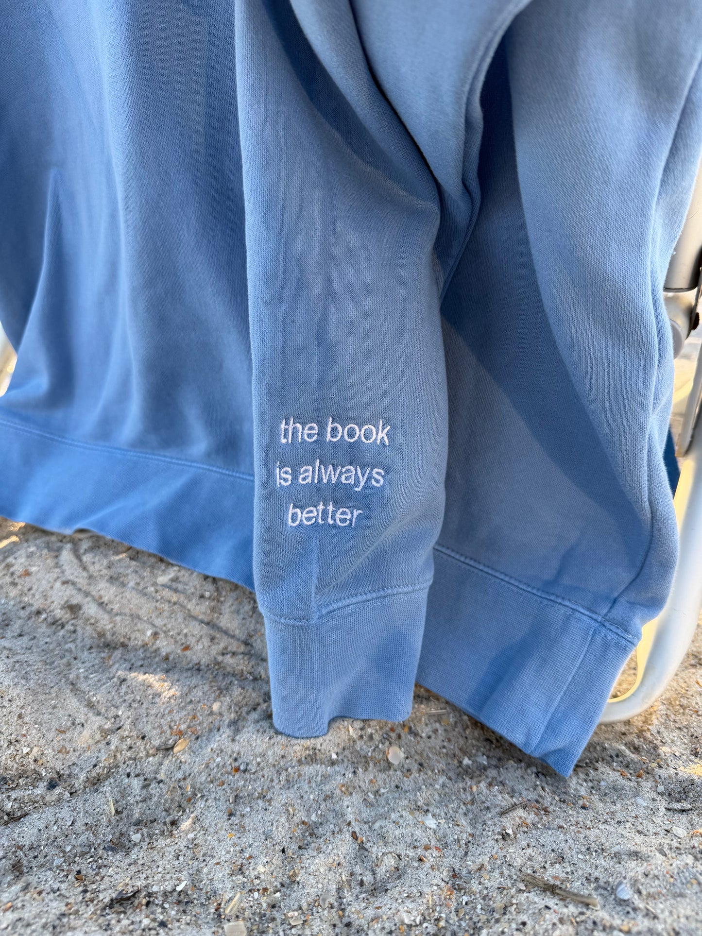 Salty Book Babe in Pigment Light Blue by Independent Trading Co.