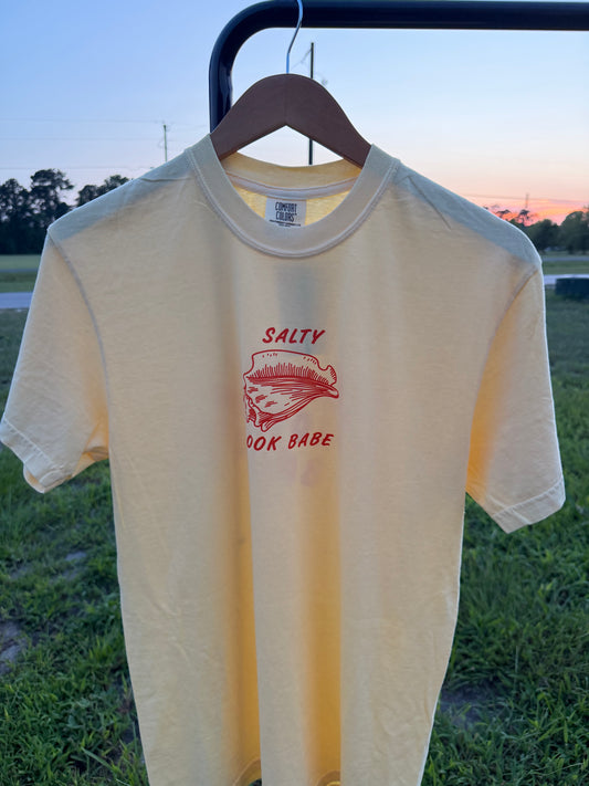 salty book babe tee