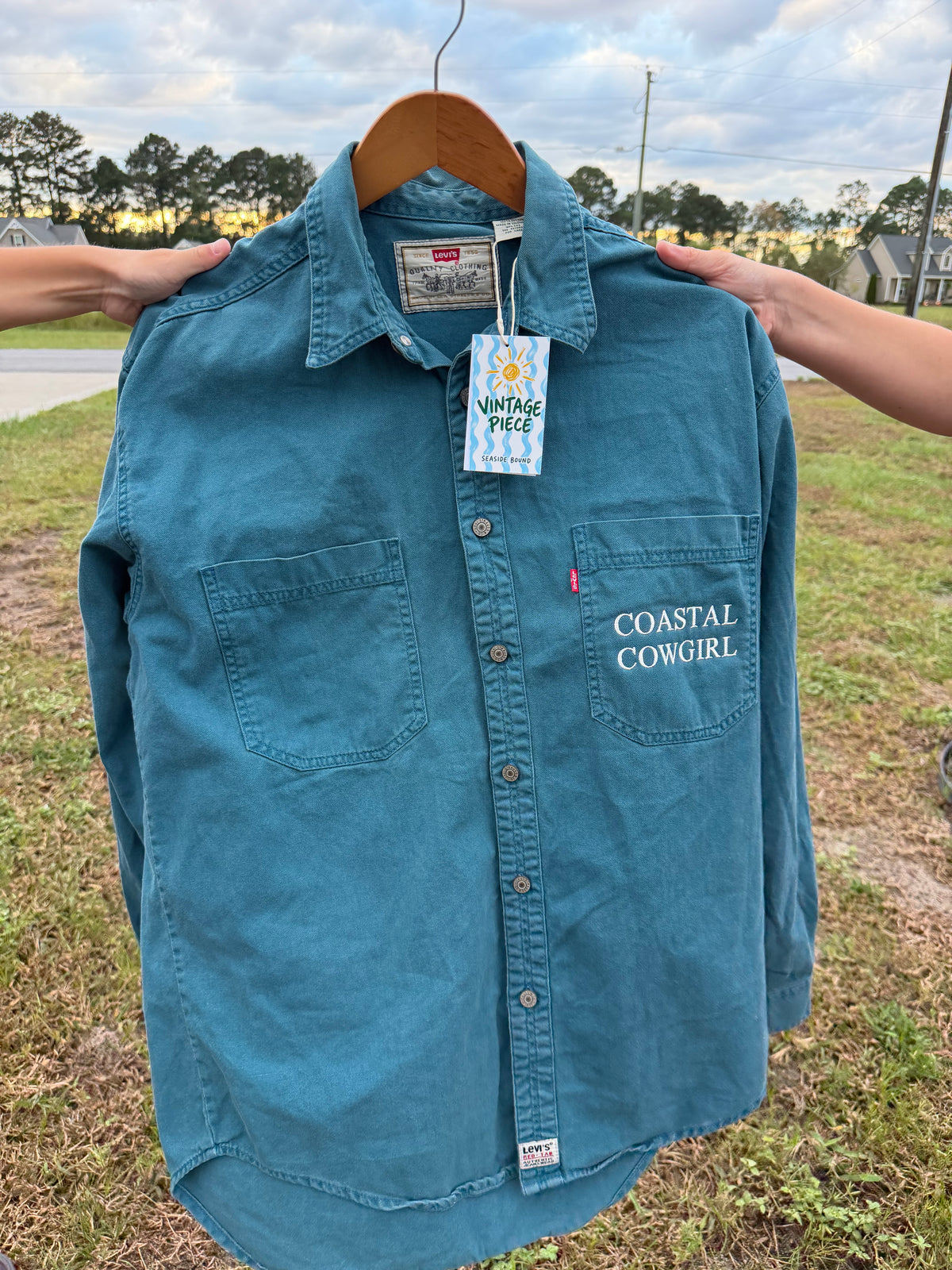 Vintage Levi Coastal Cowgirl Button Down
