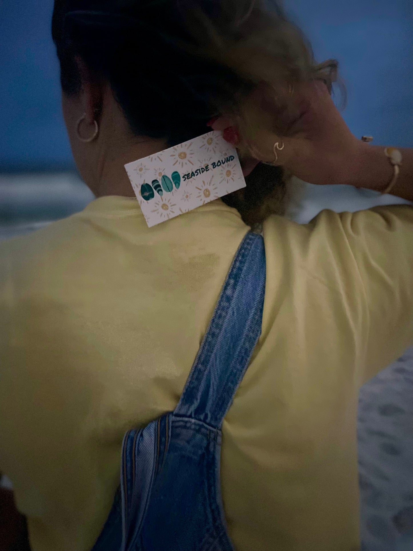 seaside bound Comfort Colors tee