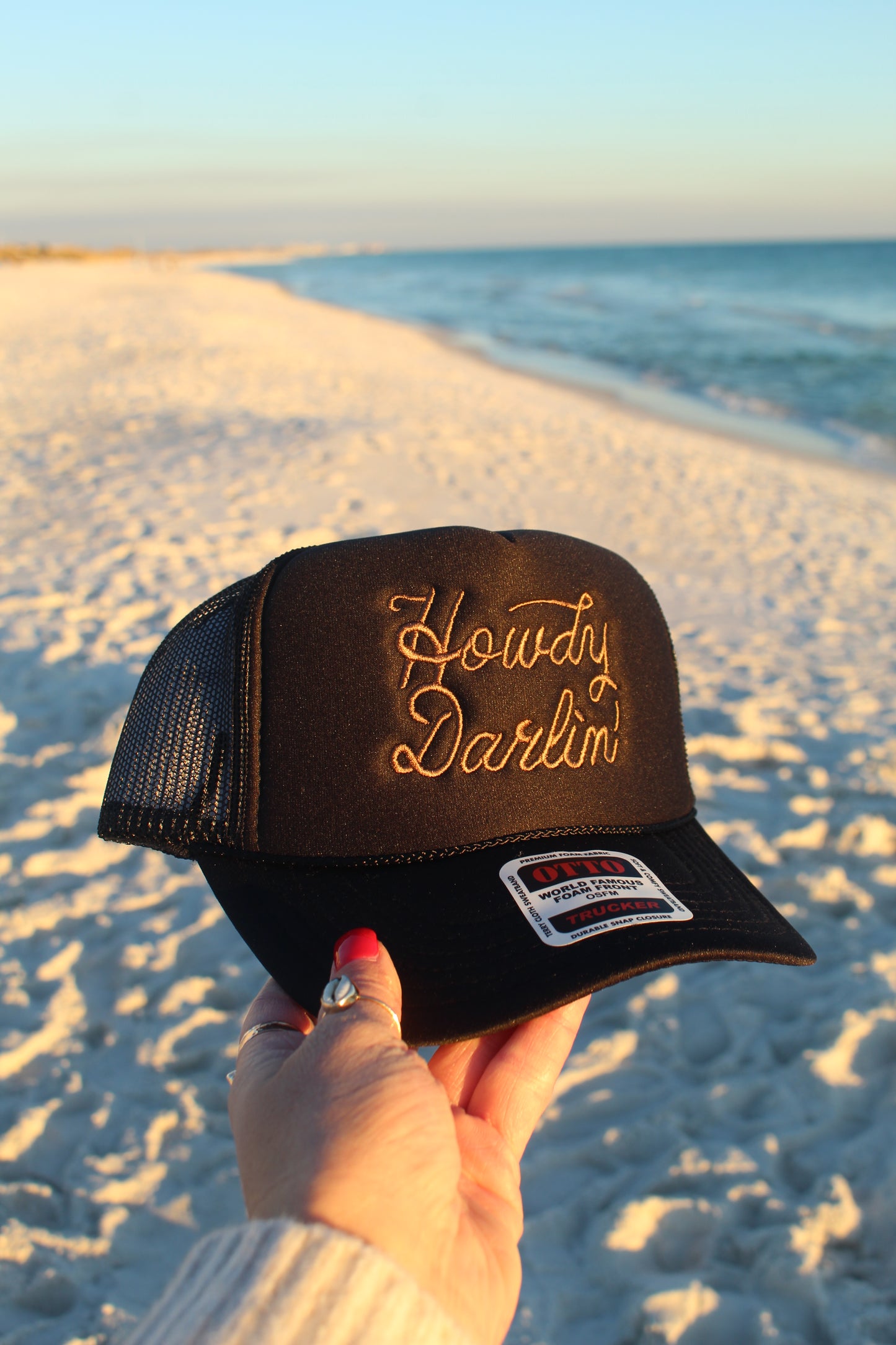 Howdy Darlin - Black Otto Trucker Hat