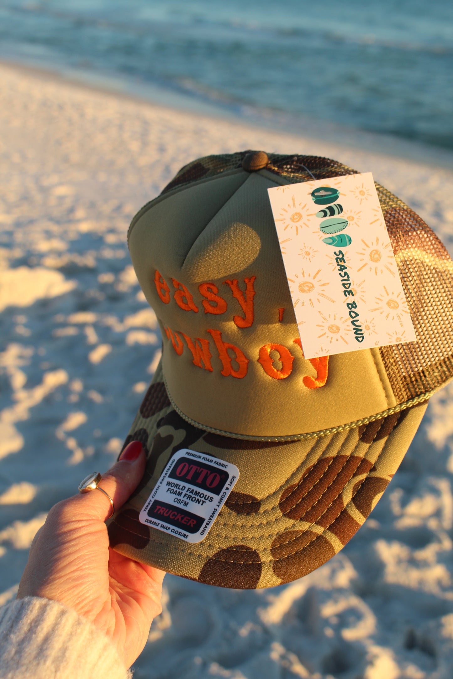 easy cowboy- Camouflage Otto Trucker Hat