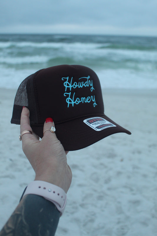 Howdy Honey - Brown Otto Trucker Hat