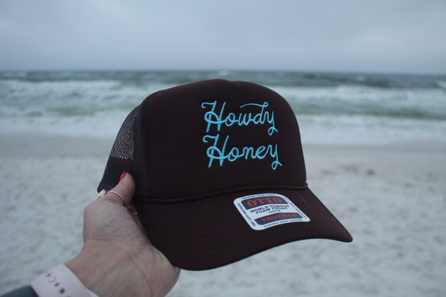 Howdy Honey - Brown Otto Trucker Hat