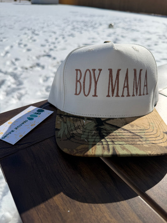 Boy Mama - Camouflage Hat