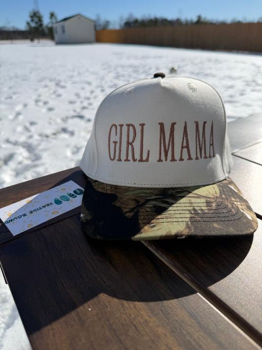 Girl Mama - Camouflage Hat