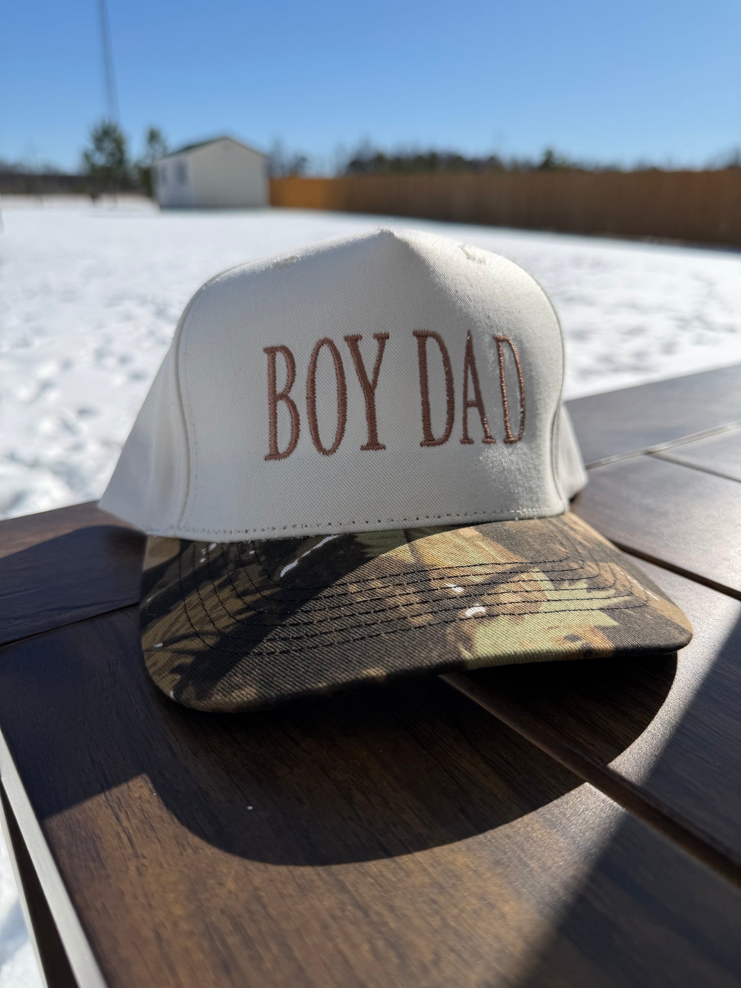 Boy Dad - Camouflage Hat