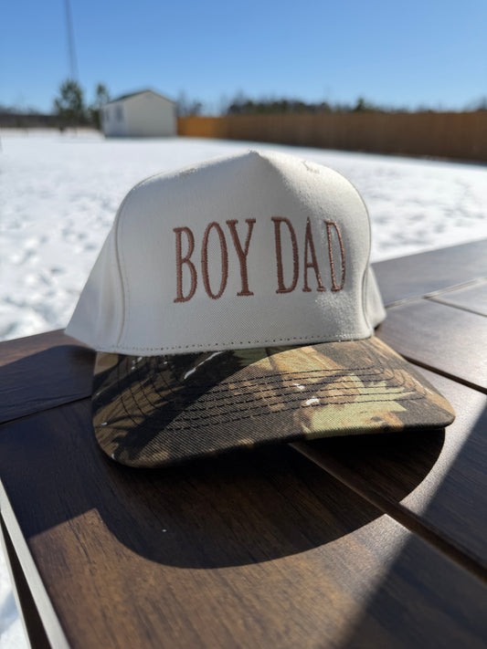 Boy Dad - Camouflage Hat