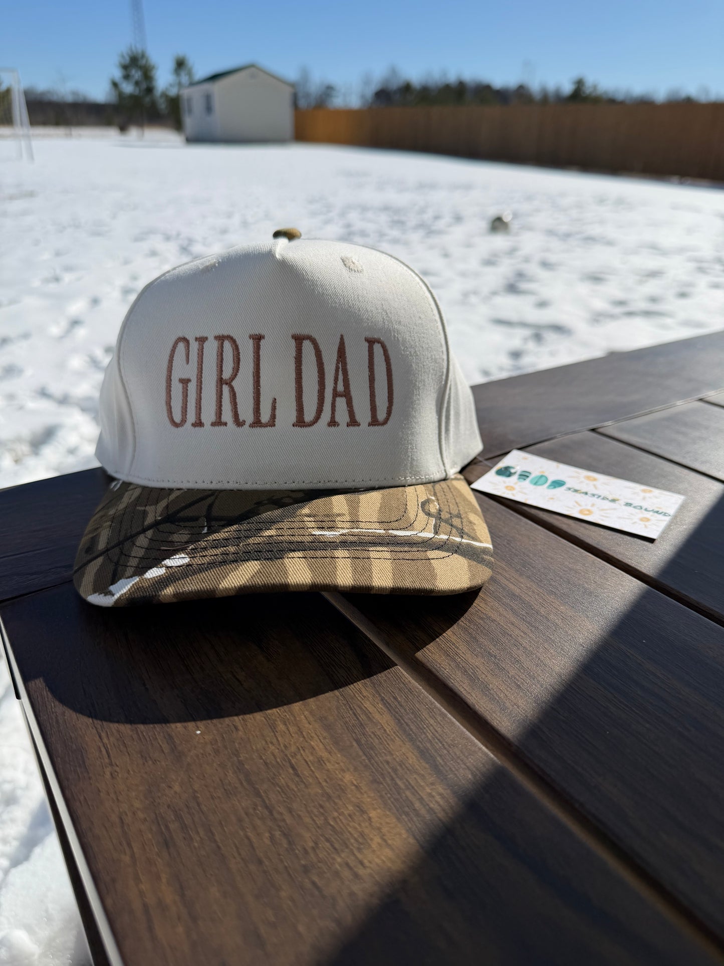 Girl Dad- Camouflage Hat